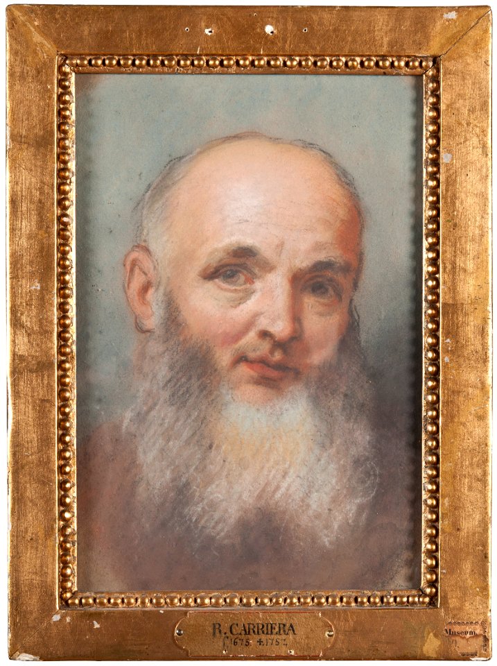 Head of an Old Man (Rosalba Carriera) - Nationalmuseum - 23946