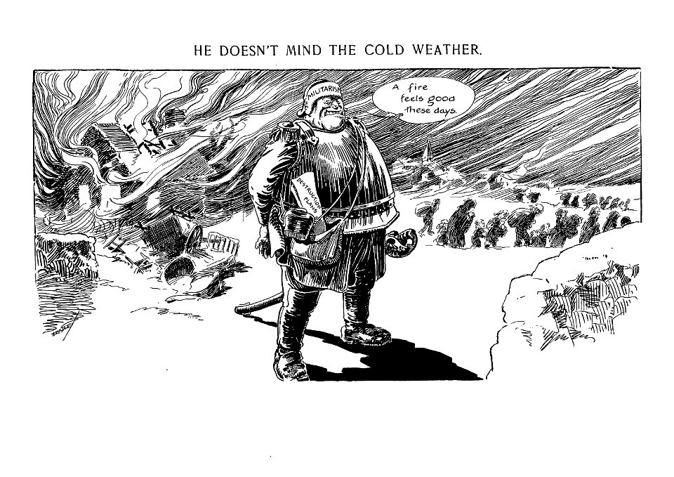 He doesn't mind the cold weather. - Luther D. Bradley