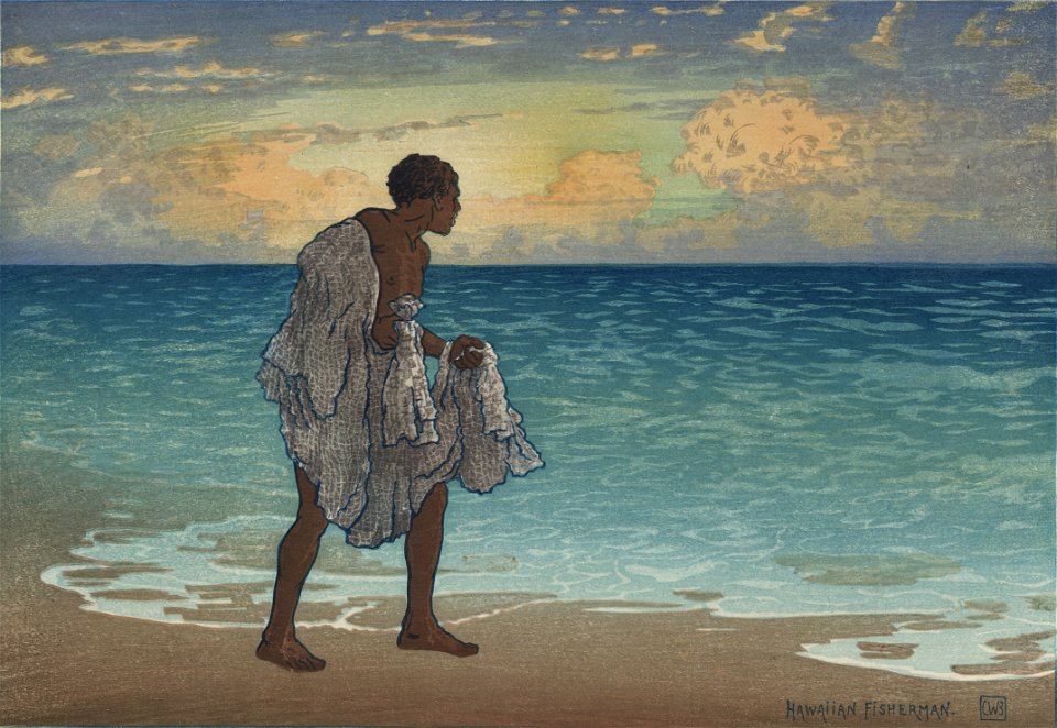 Hawaiian fisherman 11594u