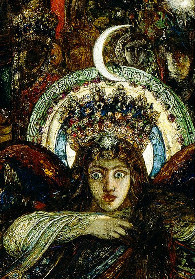 Hecate (Detail of Gustave Moreau's Jupiter and Semele)