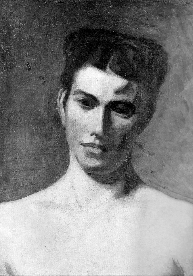 Head of a young woman G23