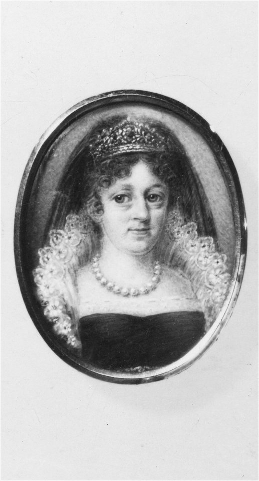 Hedvig Elisabeth Charlotta, 1759-1818, drottning av Sverige (Anders Gustaf Andersson) - Nationalmuseum - 24373