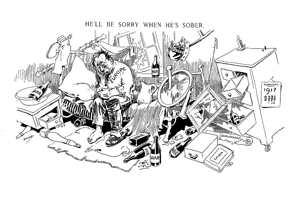He'll be sorry when he's sober. - Luther D. Bradley