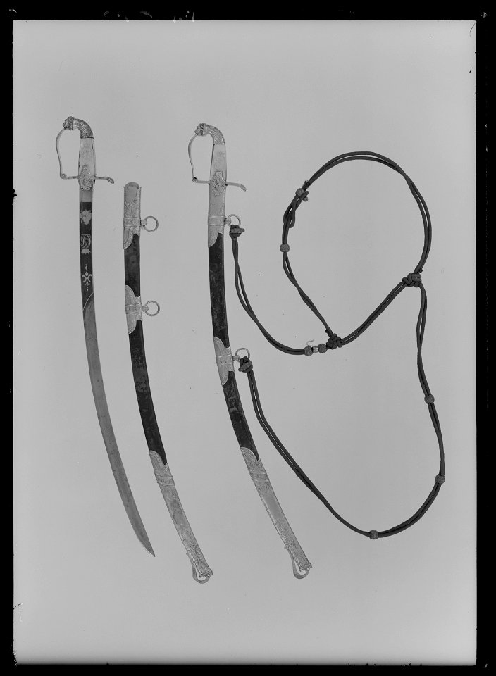 Hederssabel för officer. Sverige 1810-1818 - Livrustkammaren - 27559