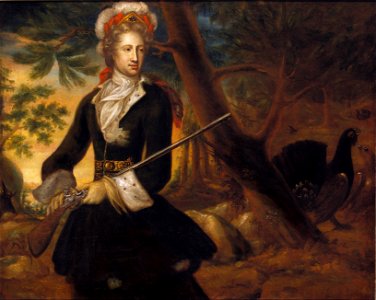 Hedvig Sofia, 1681-1708, prinsessa av Sverige, hertiginna av Holstein-Gottorp - Nationalmuseum - 40368