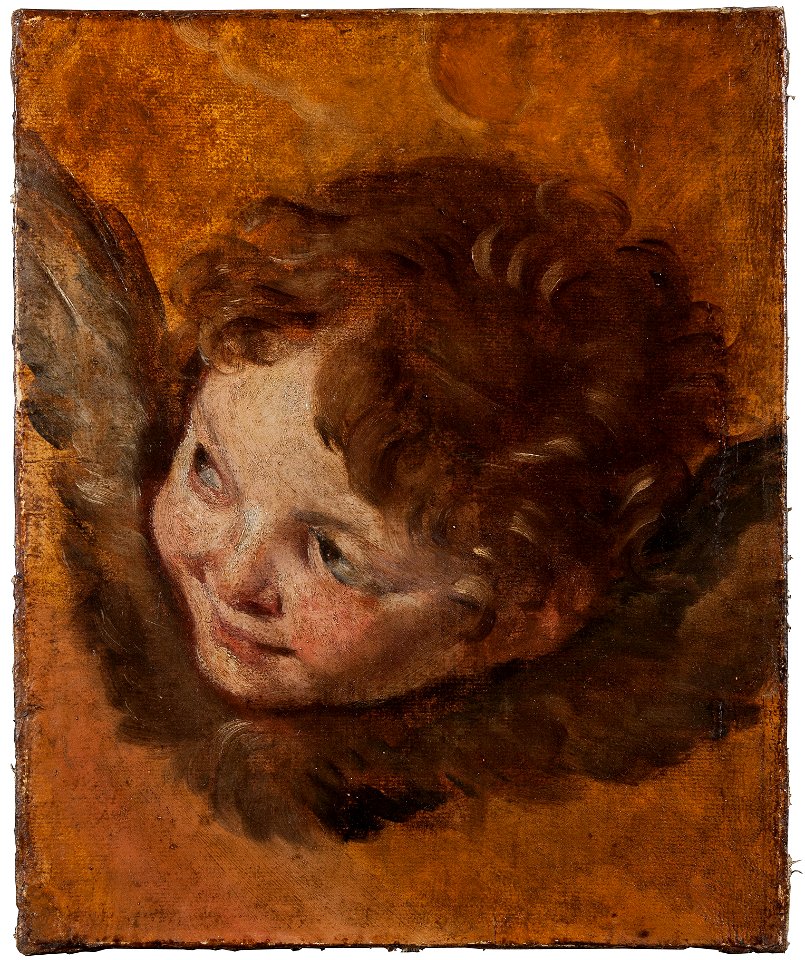 Head of a Cherub (Daniele Crespi) - Nationalmuseum - 17319