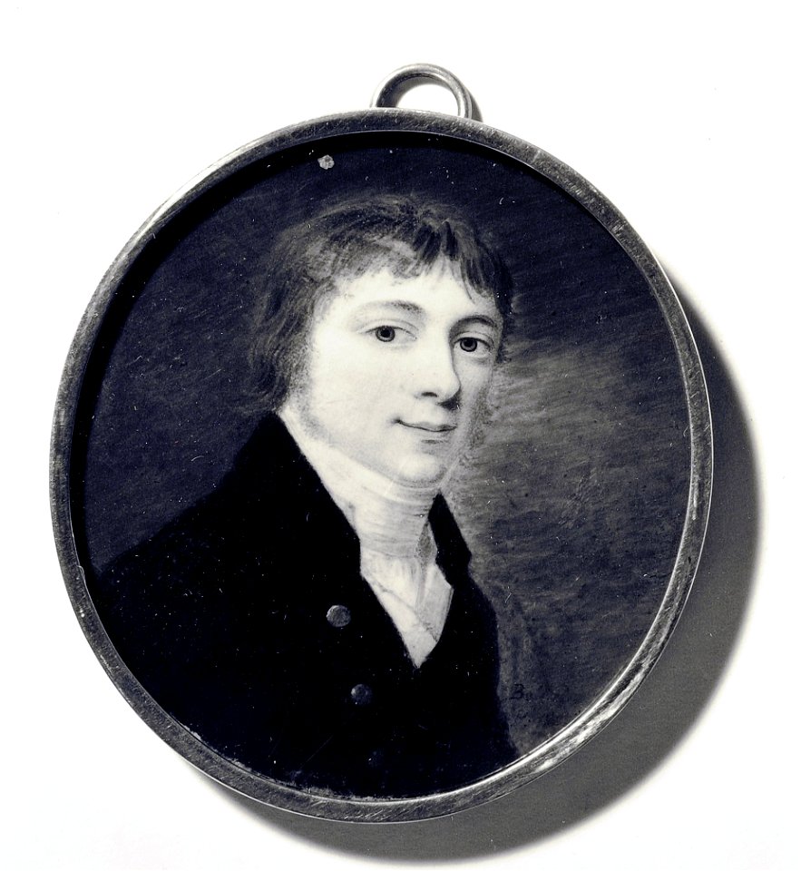 Hedbom, italiensk generalkonsul i Stockholm omkr. 1810 (Johan Erik Bolinder) - Nationalmuseum - 24487