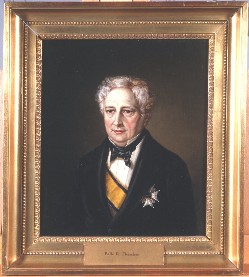 Hedevig Lund - Portrett av Palle R. Fleischer - Eidsvoll 1814 - EM.01554