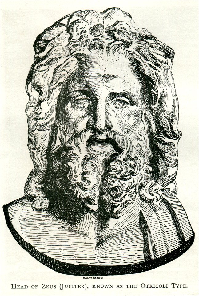 Head of Zeus (Jupiter), known as the Otricoli type - Mahaffy John Pentland - 1890