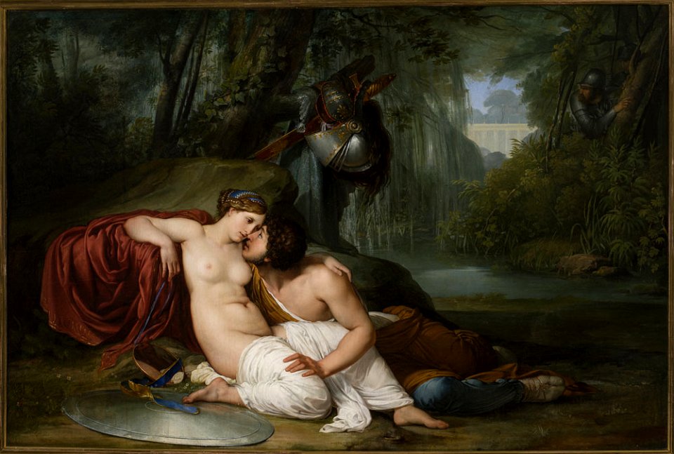 Hayez - Rinaldo and Armida, 1812–1813, 760