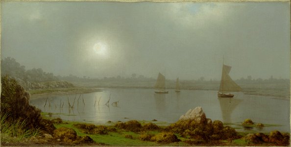 Head, Martin Johnson - York Harbor, Coast of Maine, 1877