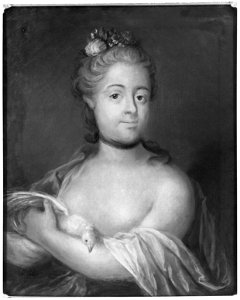 Hedvig Ulrika Taube, Countess von Hessenstein (Gustaf Lundberg) - Nationalmuseum - 25346