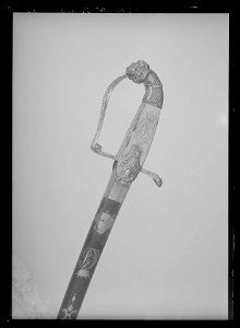 Hederssabel för officer. Sverige 1810-1818 - Livrustkammaren - 61236