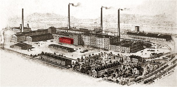 Hefehof Hameln 1911 Teppichwerk Otto Kuhlmann