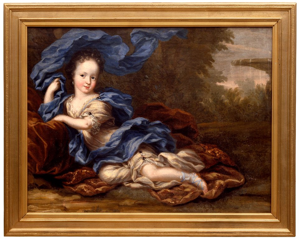 Hedvig Sofia, 1681-1708, prinsessa av Sverige, hertiginna av Holstein-Gottorp - Nationalmuseum - 16082