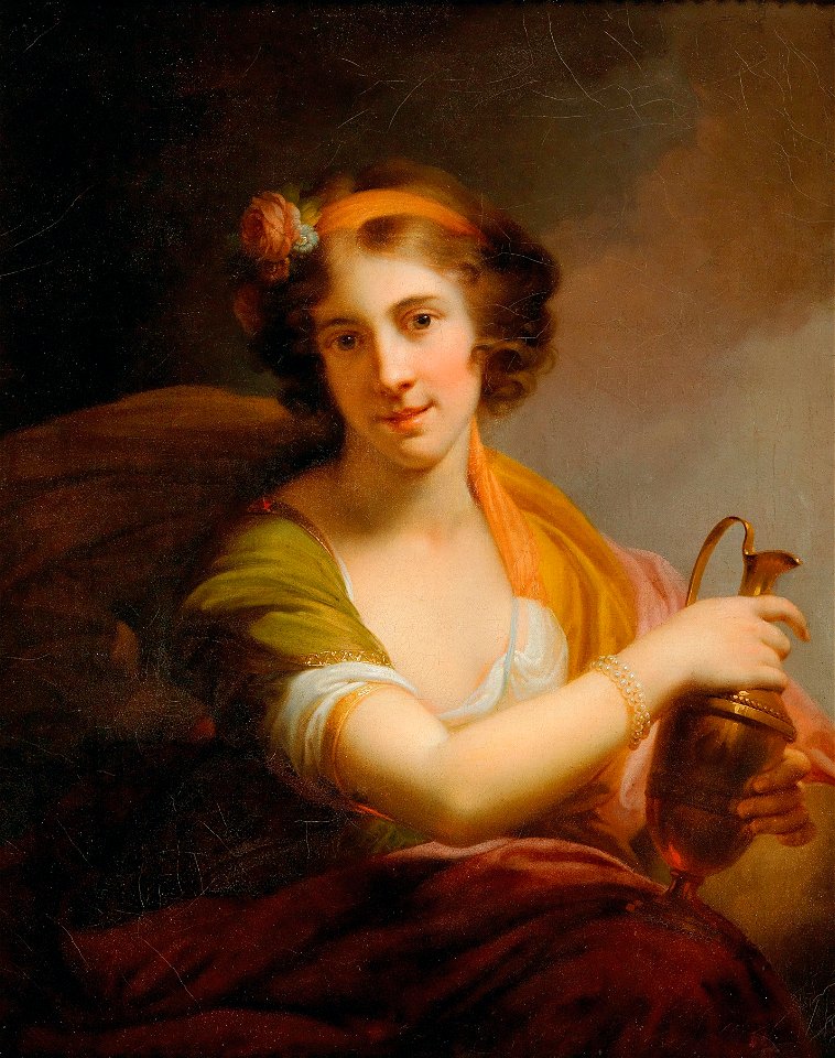 Hebe by Johann Baptist Lampi I