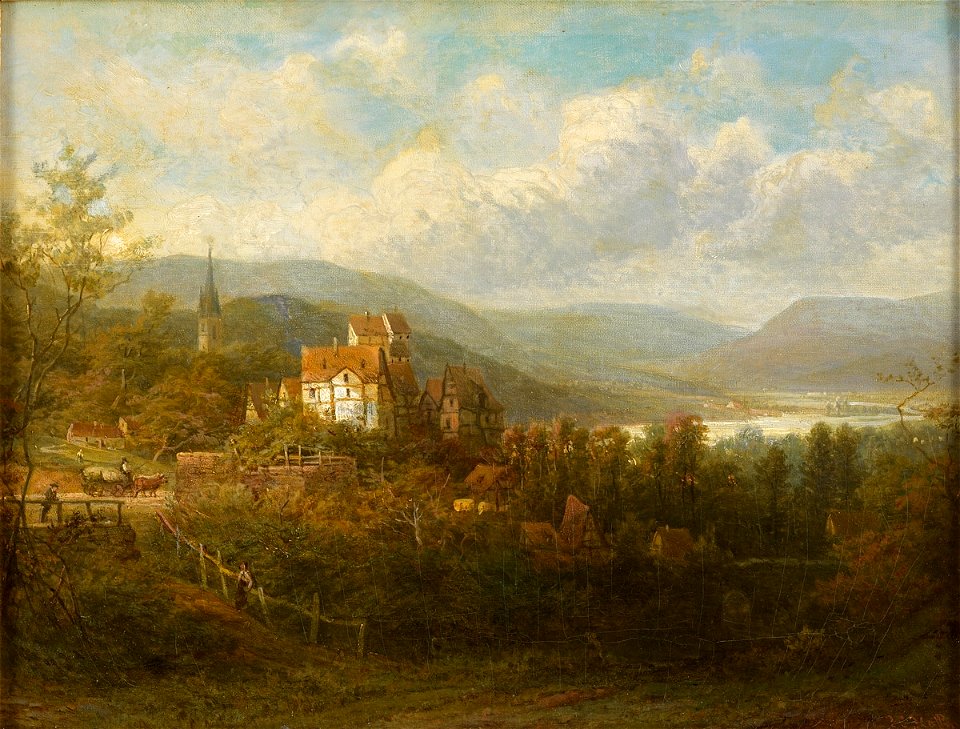 Heinrich Adolf Valentin Hoffmann Landschaft