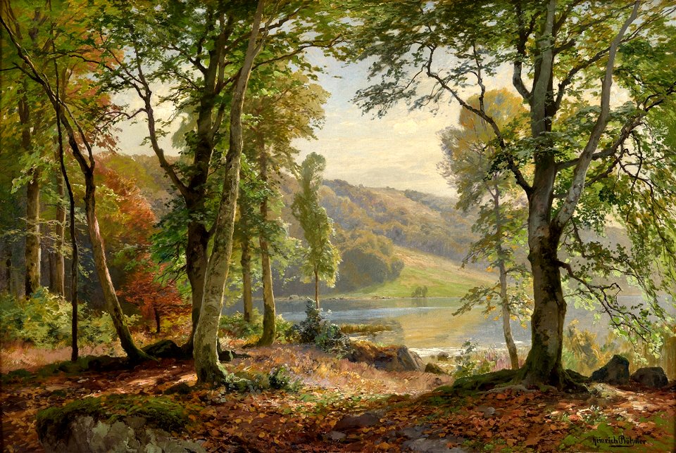 Heinrich Böhmer Waldsee-Idylle