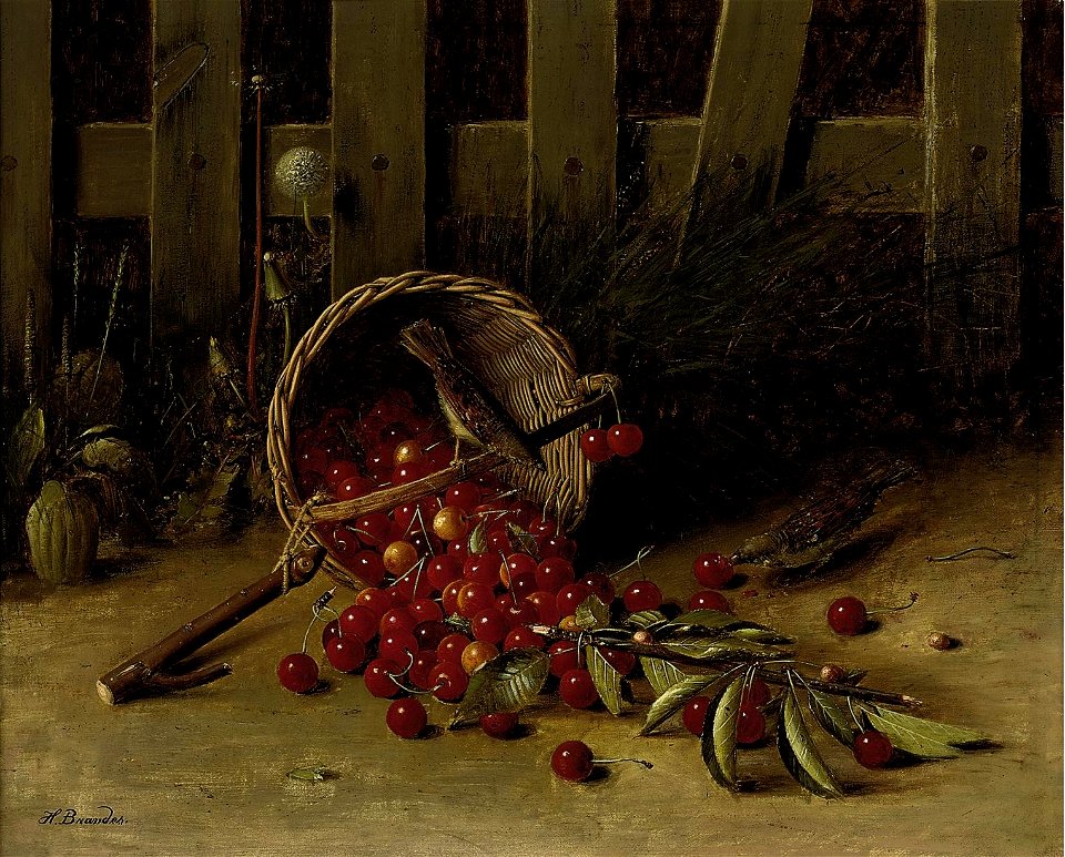 Heinrich Brandes - Die Kirschdiebe (II)
