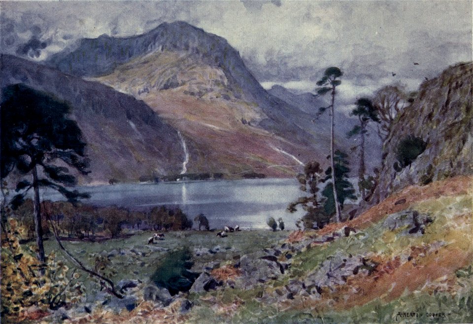 Head of Buttermere - The English Lakes - A. Heaton Cooper