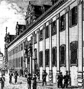 Heilbronn Fassade Deutschhof 1823 Gebrueder Wolff