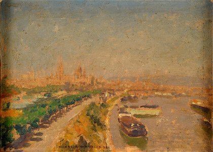 Heinrich Hermanns Blick auf Mainz