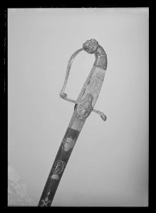 Hederssabel för officer. Sverige 1810-1818 - Livrustkammaren - 52675