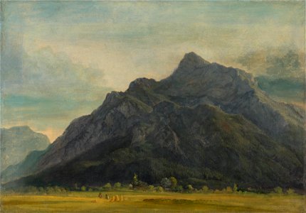 Heinrich Bürkel - Der Untersberg bei Salzburg - G 4969 - Lenbachhaus