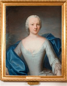 Hedvig Adlersparre, 1729-1815 (Johan Joachim Streng) - Nationalmuseum - 15873. Free illustration for personal and commercial use.