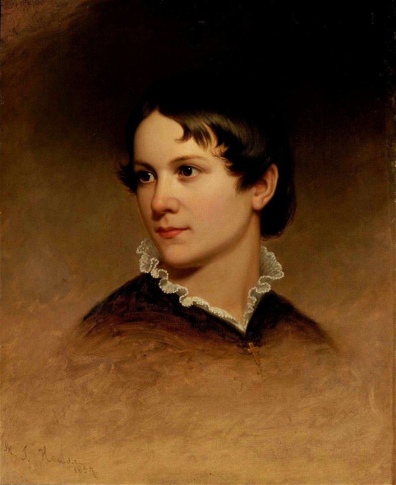 MJ Heade Mary Rebecca Clark, 1857
