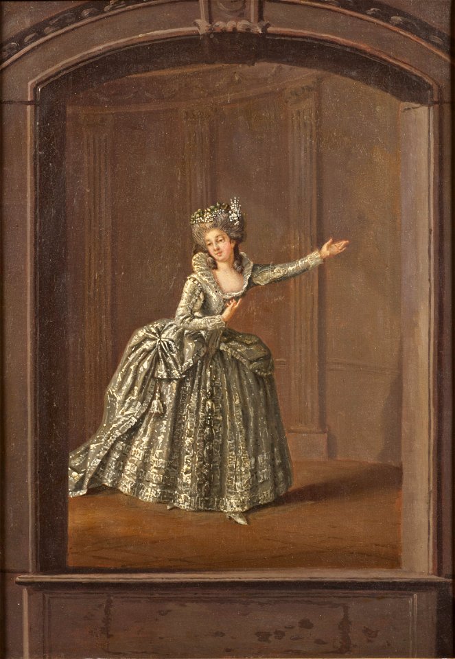 Hedvig Ulrika De la Gardie, 1761-1832, gift Armfelt (Pehr Hilleström d.ä.) - Nationalmuseum - 14954