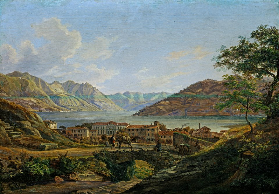 Heinrich Adam - Comer See - G 6427 - Lenbachhaus