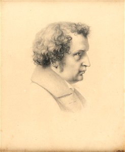 Heinrich Mücke Porträt Wilhelm von Schadow. Free illustration for personal and commercial use.