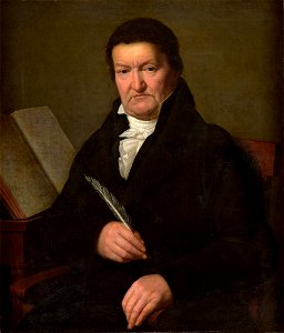 Heinrich Christoph Kolbe Portrait des Johann Daniel Bornefeld