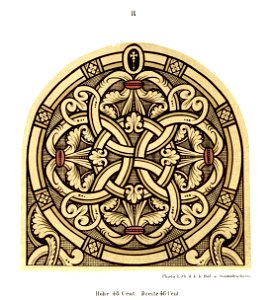 Heiligenkreuz Kreuzgang Glasfenster R