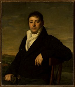 Heinrich Christoph Kolbe - Portrait of Valentin Hellmann - M.Ob.1548 MNW - National Museum in Warsaw