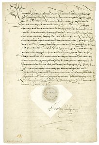 Heinrich Julius von Braunschweig-Wolfenbüttel Brief 1586