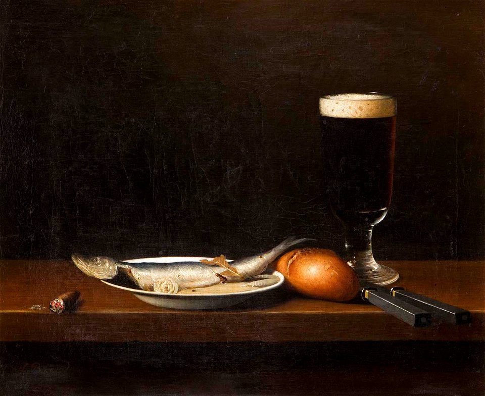 Heinrich Brandes - Brotzeitstillleben