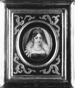 Hedvig Elisabet Charlotta, 1759-1818, drottning av Sverige (Anders Gustaf Andersson) - Nationalmuseum - 16155. Free illustration for personal and commercial use.