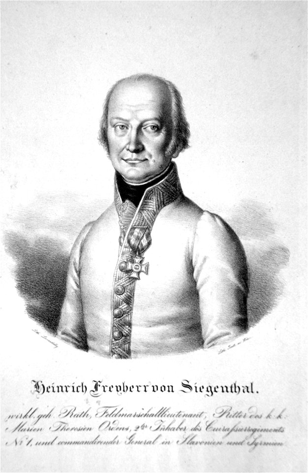 Heinrich Siegenthal Litho