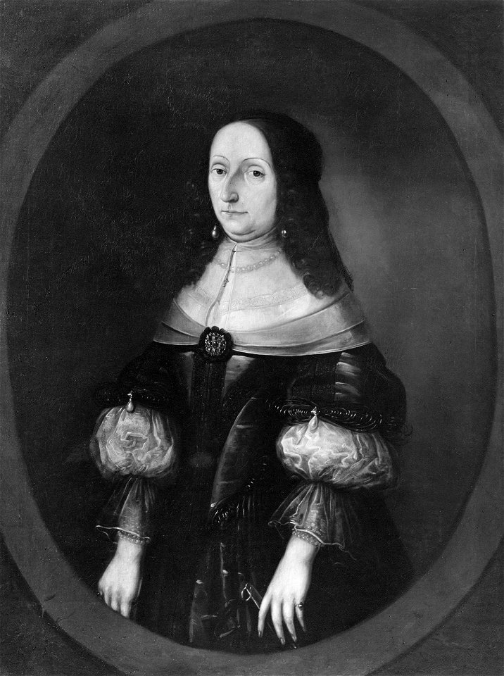Hedvig, 1603-1657, prinsessa av Holstein-Gottorp, pfalzgrevinna av Sulzbach - Nationalmuseum - 15761