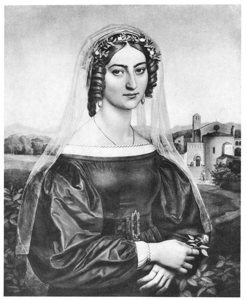 Heinrich Maria von Hess Gattin des Künstlers