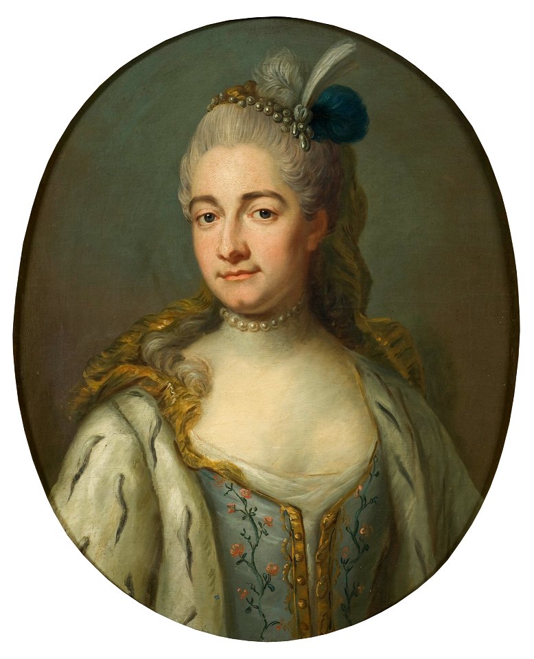 Hedvig Katarina de la Gardie, 1732-1800 (Jakob Björck) - Nationalmuseum - 40039