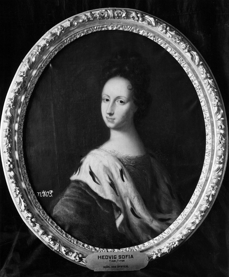 Hedvig Sofia, 1681-1708, Prinsessa Av Sverige Hertiginna Av Holstein ...