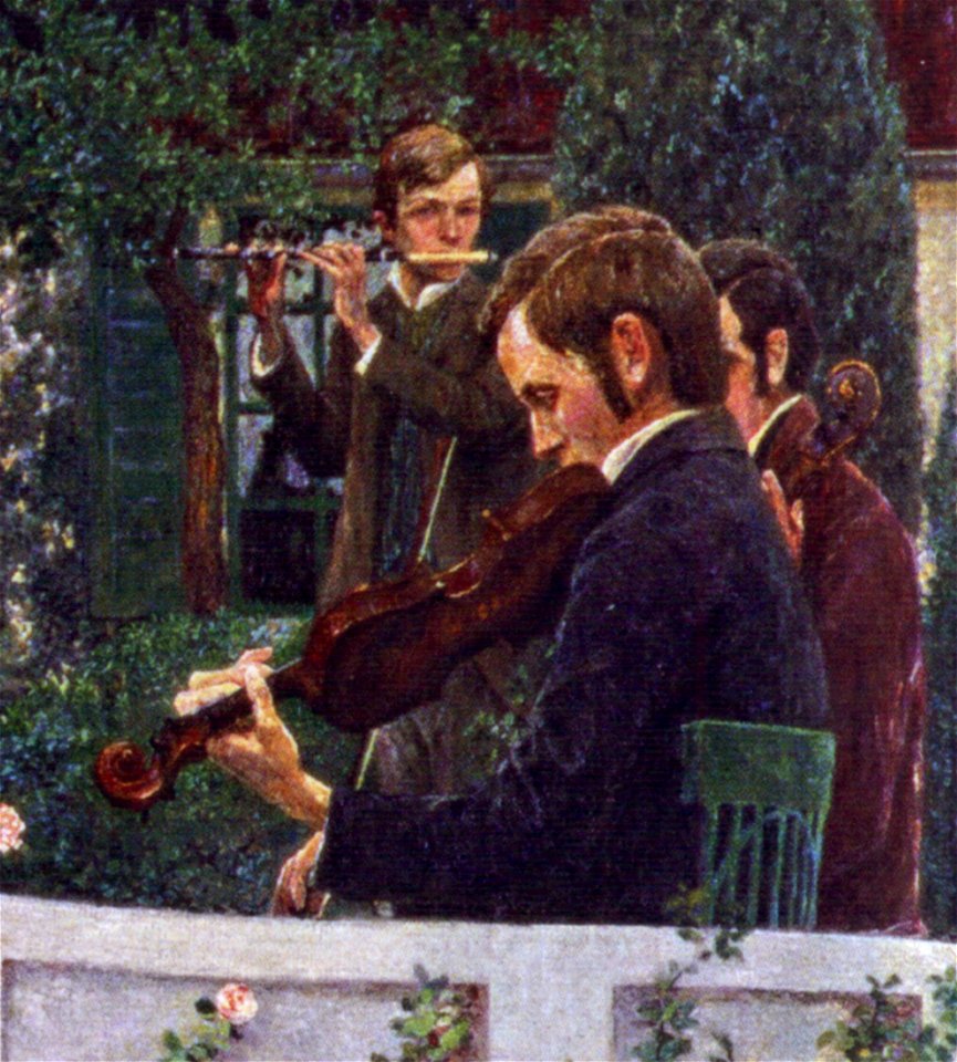 Heinrich Vogeler Sommerabend detail04
