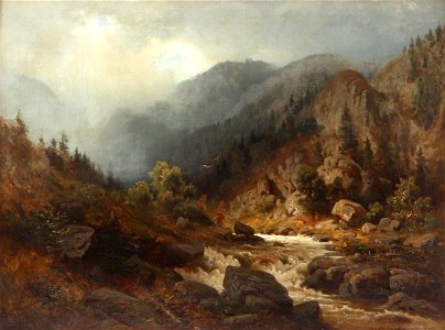 Heinrich Ludwig Frische - Gebirgsbach