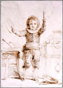 Heinrich Friedrich Füger - The Son of the Artist, Heinrich, c. 1793 - Google Art Project