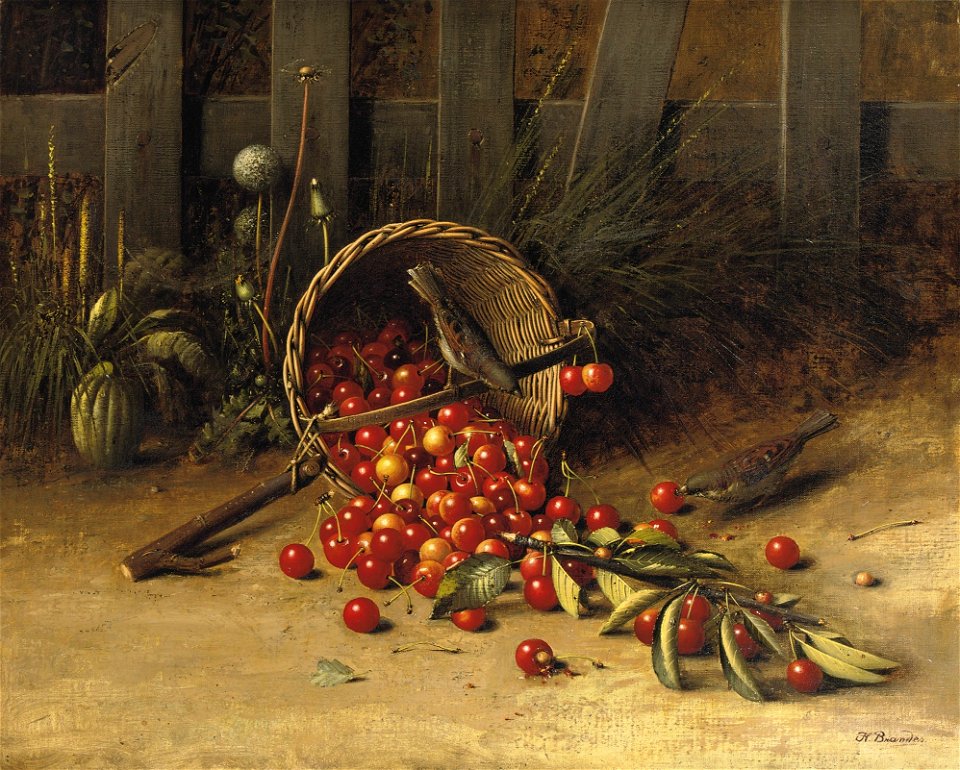 Heinrich Brandes - Die Kirschdiebe (I)