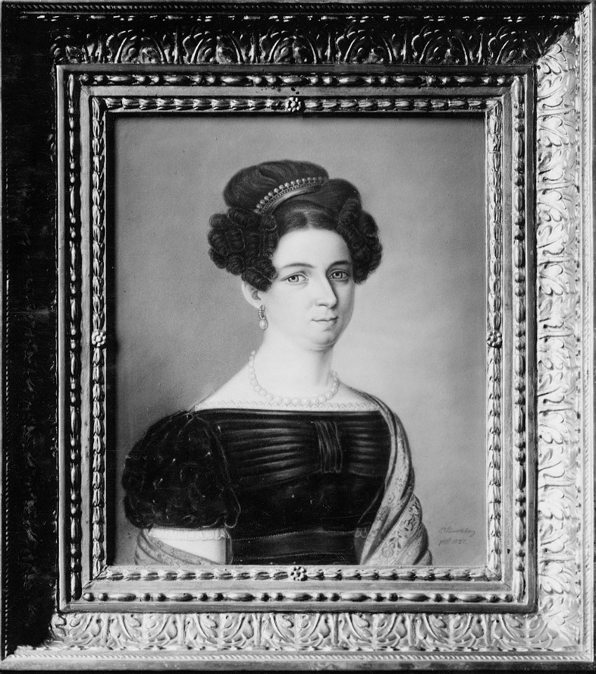 Hedvig Ulrika Sofia Rosensvärd, 1793-1857 (Pehr Lindhberg) - Nationalmuseum - 38949