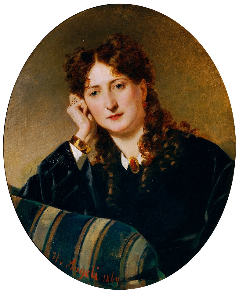 Heinrich von Angeli - Berta Preiss - 2688 - Kunsthistorisches Museum